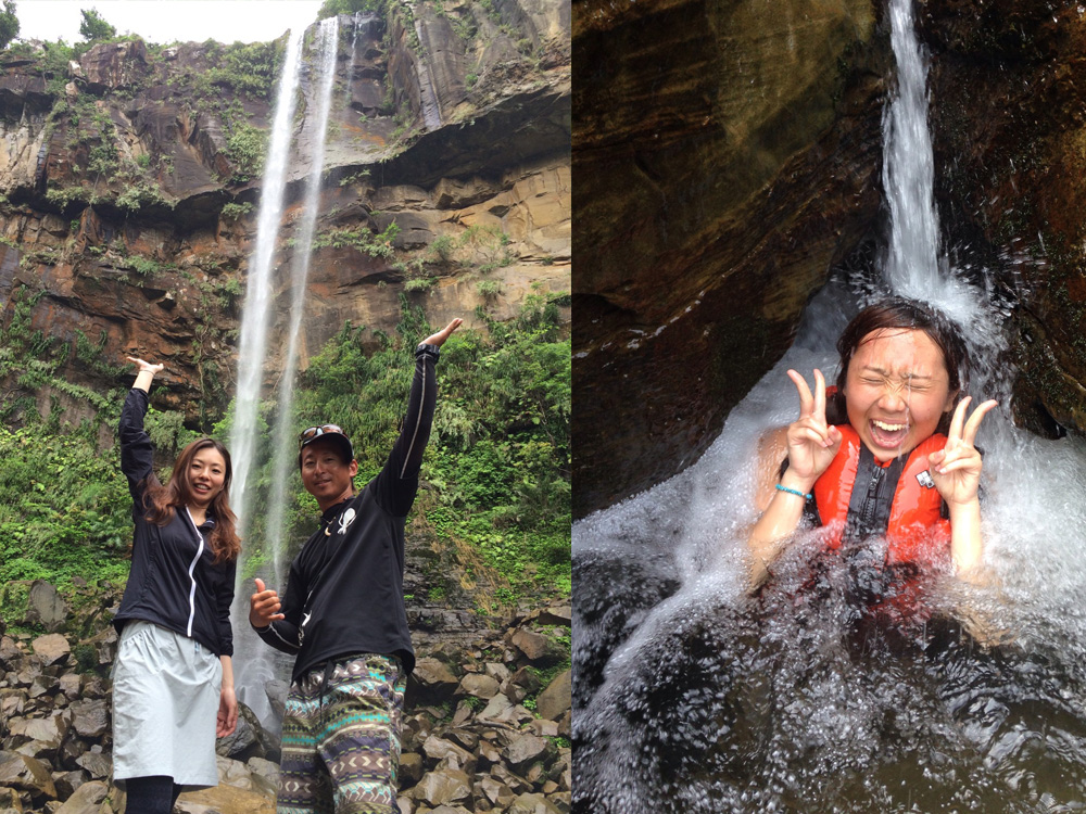 西表島　ピナイサーラの滝